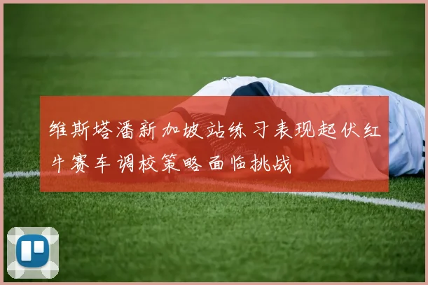 维斯塔潘新加坡站练习表现起伏红牛赛车调校策略面临挑战