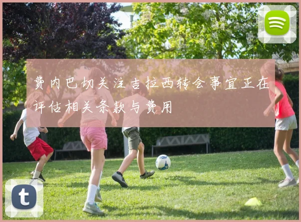 费内巴切关注吉拉西转会事宜正在评估相关条款与费用